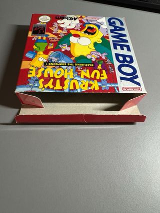 Krusty's Fun House Game Boy Nintendo PAL ESP