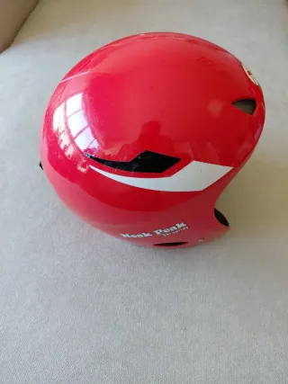 Casco de esquí rojo talla XS (55cm)