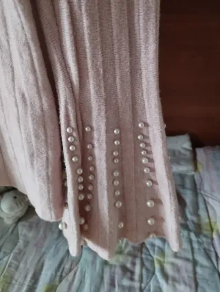 Maglia ragazza con perle