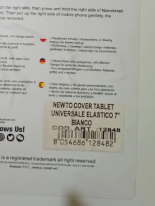 CUSTODIA UNIVERSALE PER TABLET 7" NUOVA