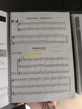 Libro Flauta Travessera Vol. 1 y 2