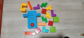 4 Juegos: parejas, dino, canicas, Tetris block