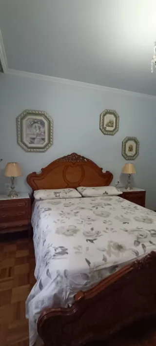 Dormitorio completo madera maciza