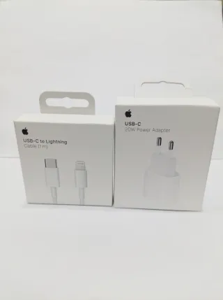 Cargador iPhone Original Apple y Cable Lightning