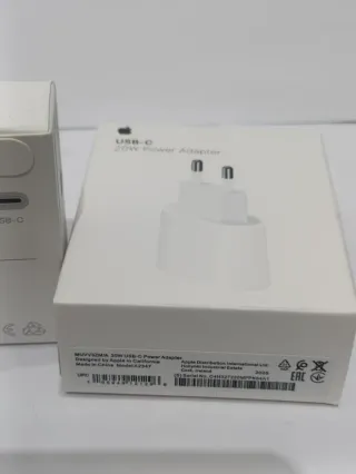 Cargador iPhone Original Apple y Cable Lightning