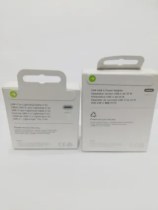 Cargador iPhone Original Apple y Cable Lightning