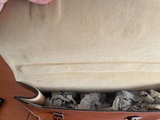 Maletín de piel Fabio color marrón