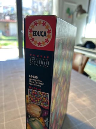 Puzzle Educa 500 piezas Escarabajos Colores