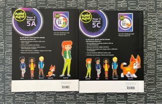 PowerMath book Year 5. Libro matemáticas en inglés