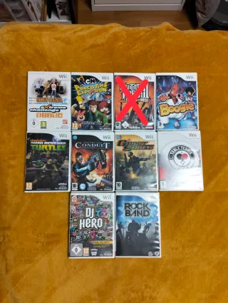 3X15€ Juegos Wii originales 3X15 Euros