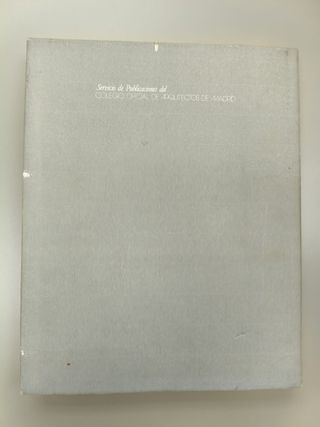 ZUAZO ARQUITECTO LILIA MAURE RUBIO COAM 1988