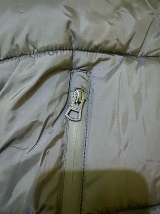 Abrigo de plumas Negro