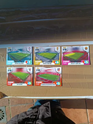 Campos de fútbol Adrenalyn 2025-26