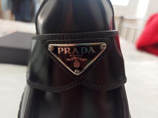 Sabot Prada Pelle Spazzolata Nero 41.5