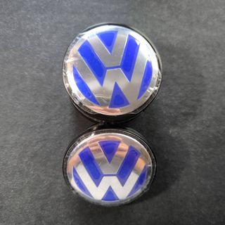 TAPABUJES VW 56mm AZUL EMBLEMA LLANTAS VOLKSWAGEN