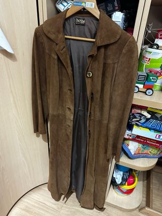 Chaquetón ante marrón buena calidad