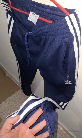Sudadera Adidas Deporte Chandal Track Pants Azul