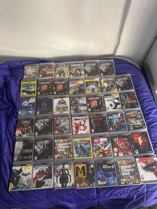 Lote 41 juegos PS3