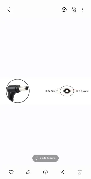 Cargador marca MSI Portátil, compatible, 40W 19V