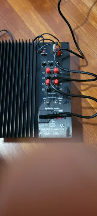 Subwoofer Activo Rhythmik Audio Negro