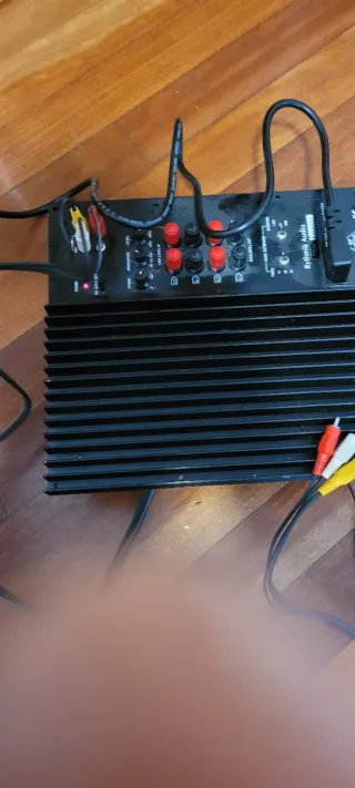 Subwoofer Activo Rhythmik Audio Negro