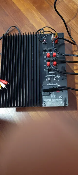 Subwoofer Activo Rhythmik Audio Negro