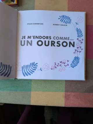 Je m'endors comme... un ourson