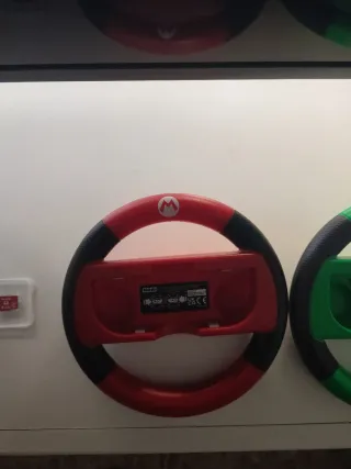 Tarjeta MicroSD128gb Nintendo y mandos Mario Kart