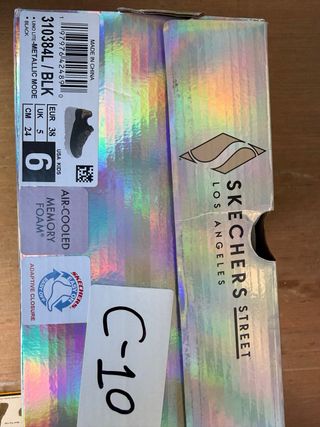 Skechers Uno Lite Metallic Shimmers Mujer