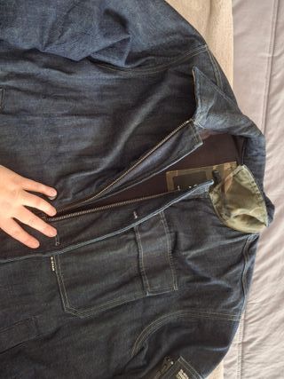 Abrigo vaquero G Star Hombre Azul