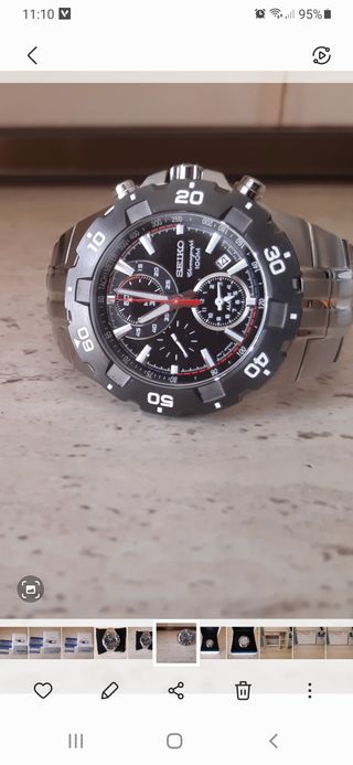 Seiko Cronógrafo SNAD35P1 NUEVO