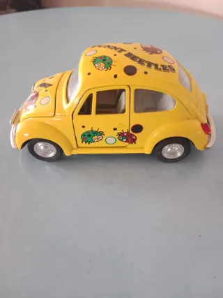 Modellino Maggiolino Giallo Funny Beetles