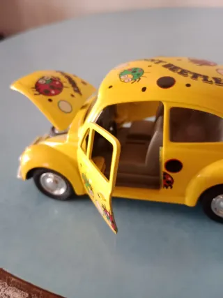 Modellino Maggiolino Giallo Funny Beetles