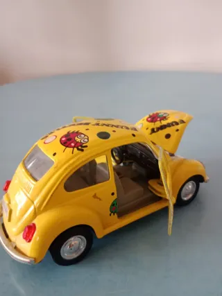 Modellino Maggiolino Giallo Funny Beetles