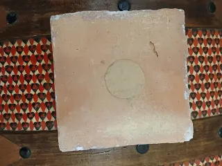 Azulejo decorativo antiguo caballo y jinete