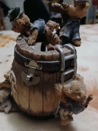 Hucha barril cerveza osito