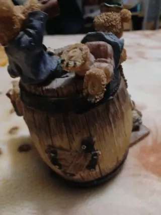 Hucha barril cerveza osito