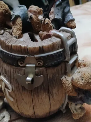 Hucha barril cerveza osito