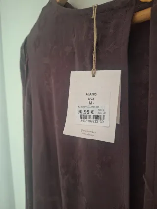 Vestido largo Mus Bombon Morado Talla Única