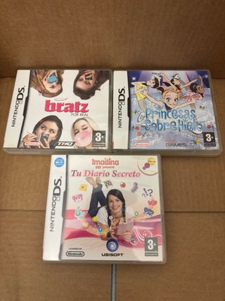 Lote 3 Juegos Nintendo DS