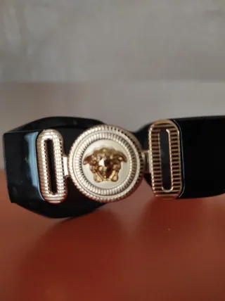 Occhiali Versace Nero Oro Medusa