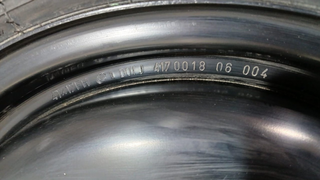 NEUMATICO REPUESTO TOYOTA AVENSIS (T27) 1AD 41700