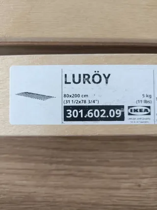 Cama infantil Ikea extensible. Sundvik