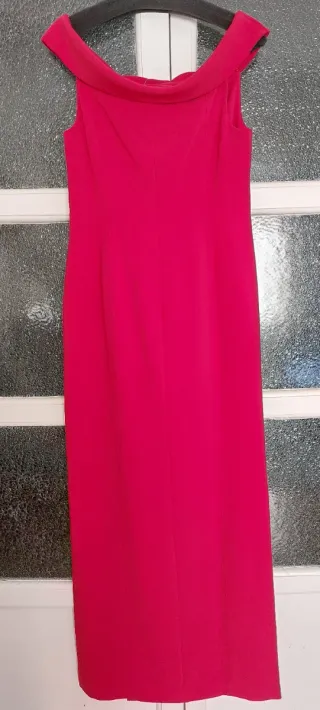 Vestido fiesta Lauren Ralph Lauren rojo