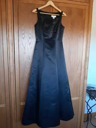 Vestido de fiesta negro Donna Morgan