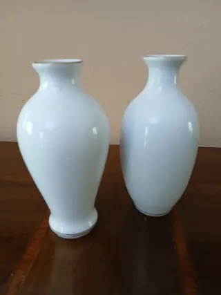 Set 2 vasetti vintage Cina decorati