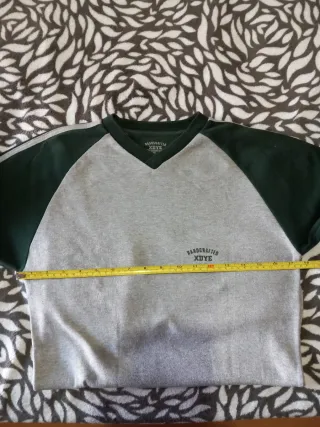 Camiseta Vintage Handcrafted Gris/Verde