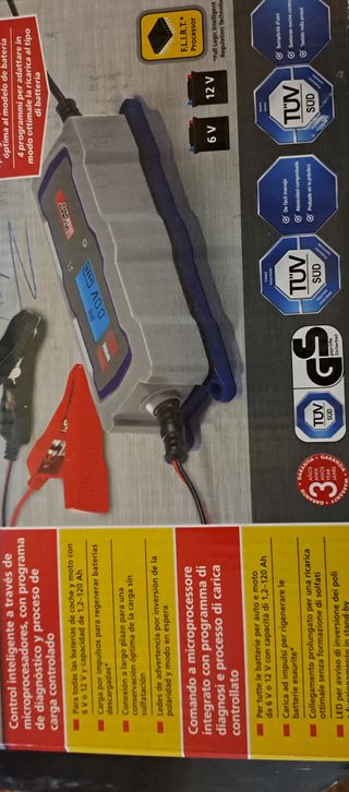 Cargador Baterías 12V y 6V Ultimate Speed