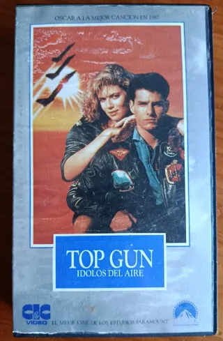 VHS Top Gun - Ídolos del Aire