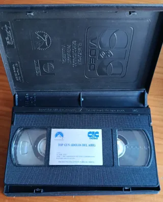 VHS Top Gun - Ídolos del Aire